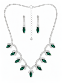 Soldered Rhinestone Jewelry Set