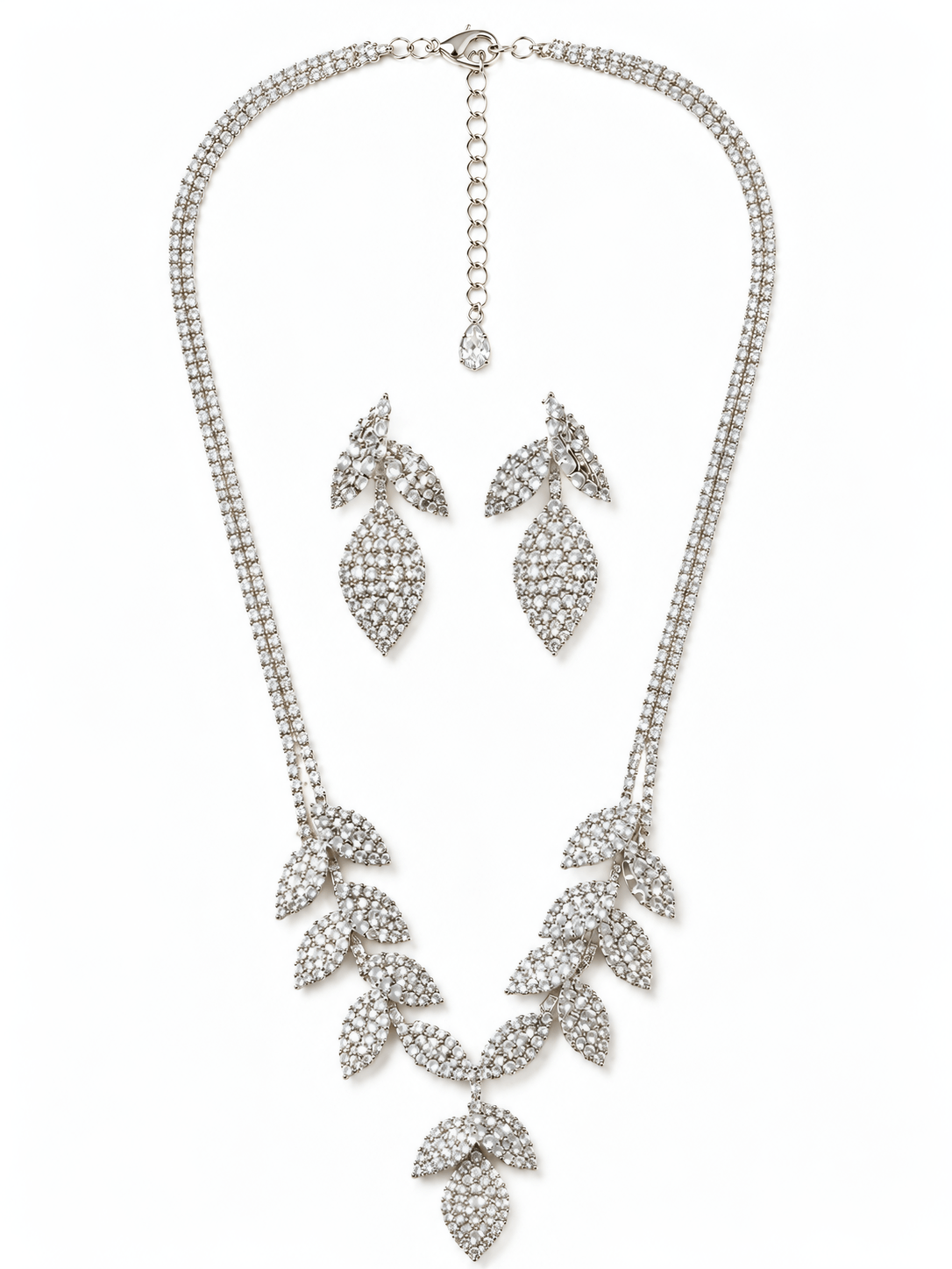 Soldered Rhinestone Jewelry Set