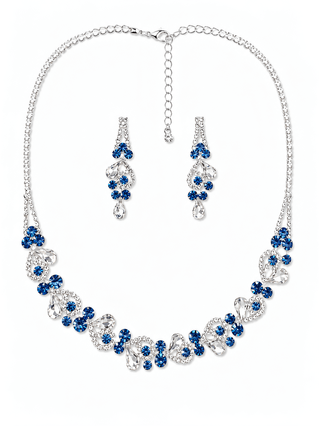 Soldered Rhinestone Jewelry Set