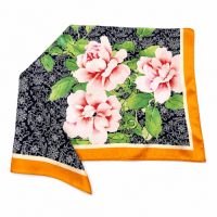 SCARVES WITH 100% POLY OR 100% VISCOSE