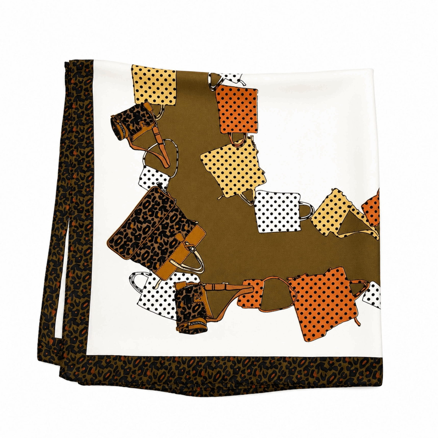 SCARVES WITH 100% POLY OR 100% VISCOSE