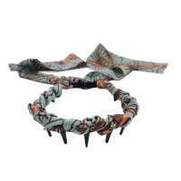 Headband with Braided Fabric & Chain