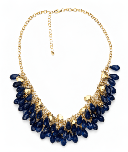 Beaded Cluster Necklace