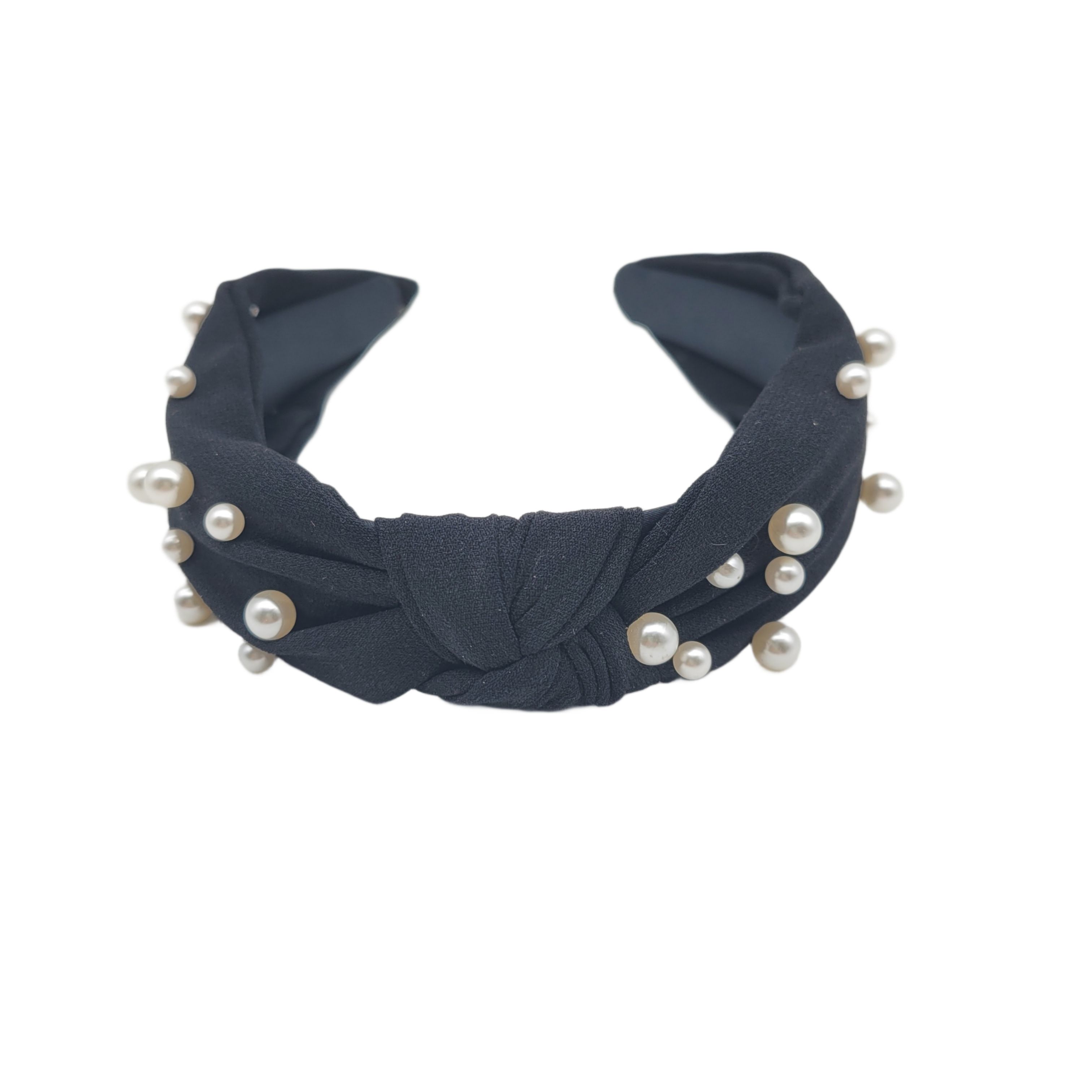 Pearl, Chain, Rhinestone, Beaded Braided Headband