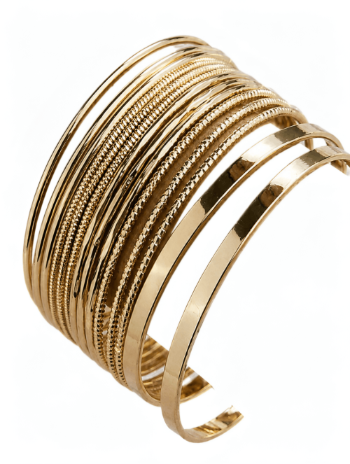 Metal Bangle Set