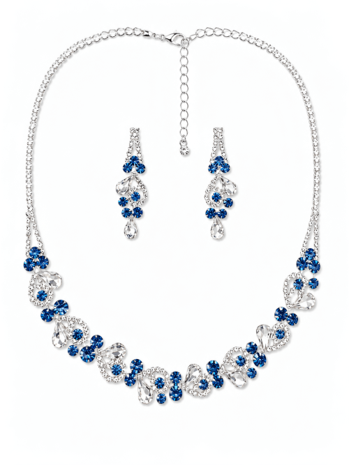 Soldered Rhinestone Jewelry Set