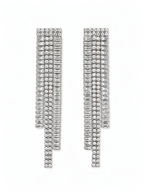 Soldered Rhinestone Earrings