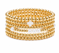 Wired CCB Ball with Crosses & Pearl Pointed