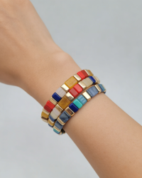 BEAD ELASTIC BRACELET
