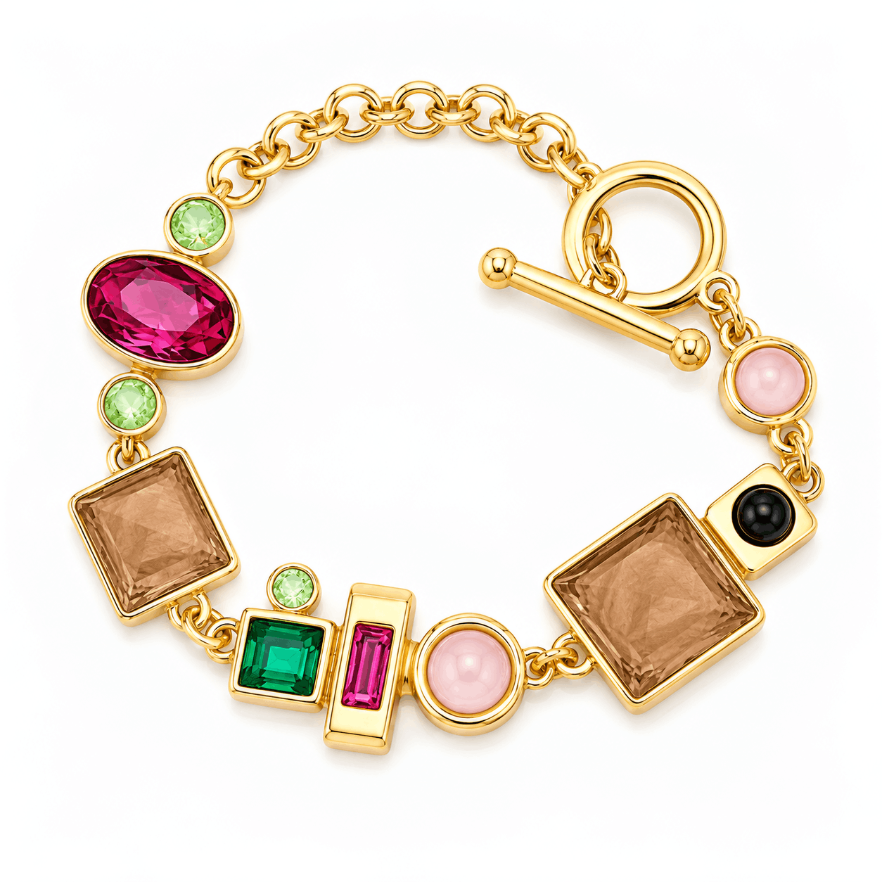 Diverse of Shape Casting Jewelry Set with Stones