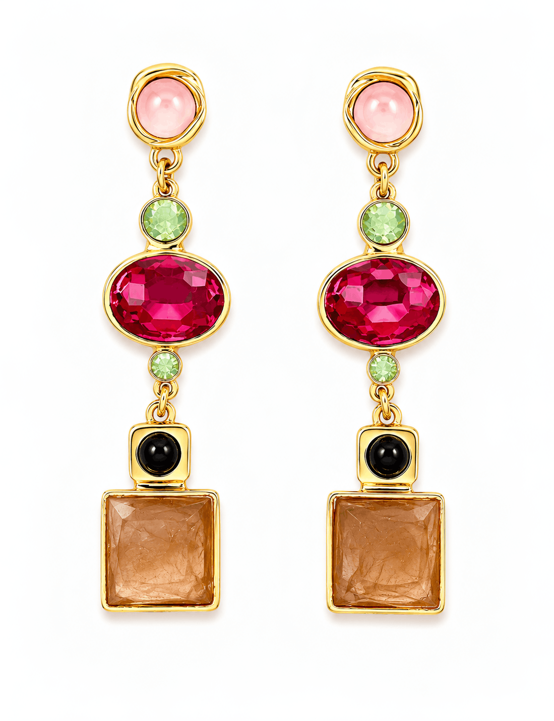 Diverse of Shape Casting Jewelry Set with Stones