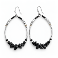 Oval Shape with CCB & Stones