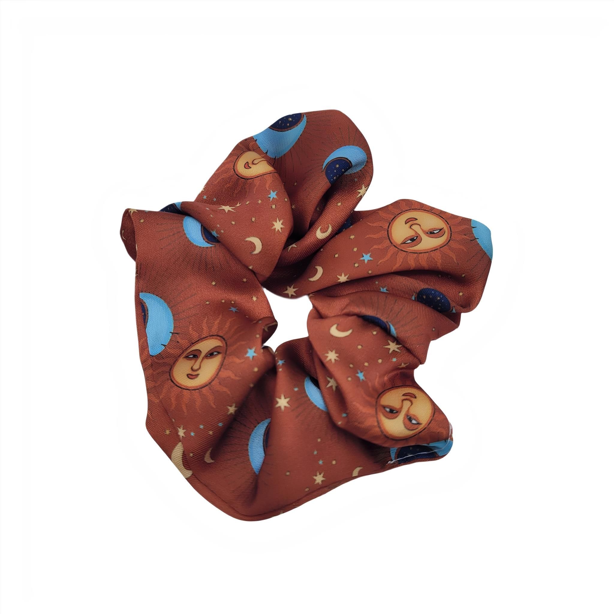 Celestial Print in Hairband & Scrunchy