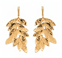 Leaves Cluster Earrings