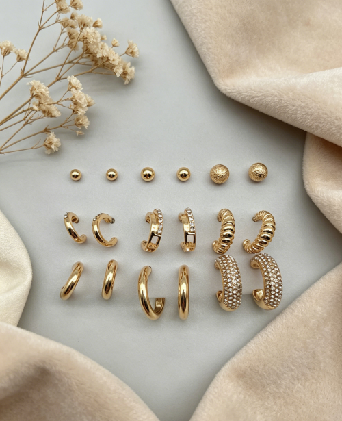 HOOP EARRINGS SET