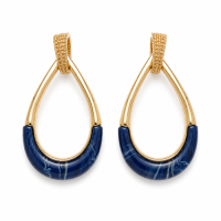 Tear Drop with Epoxy Stone