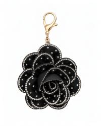 Flower, Ghost, Bear, Rainbow & Man Charm Key Ring