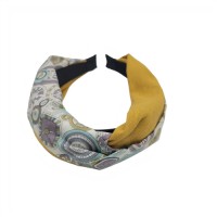 Geometric Print Fabric in Headband,Scrunchie & Hair Pin