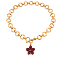 FLOWER WITH EPOXY JEWELRY SET
